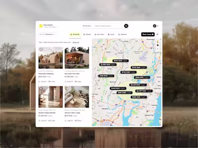 Hunian - Real Estate Website Animation