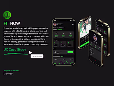Fitness App UX Case Study