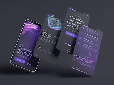 Neural Axis — A landing page for intelligent payments I deve...