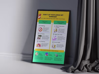 Infographic Poster Mockup