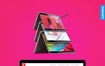 LENOVO - Landing Page Christmas Campaign