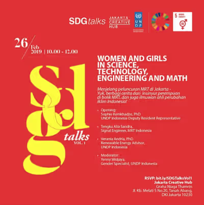 UNDP Indonesia: SDG Talks — Fiensh