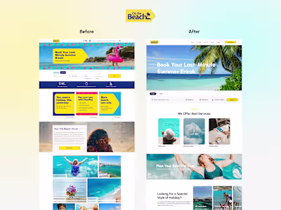 Transformed an outdated layout into a clean, conversion-focu...