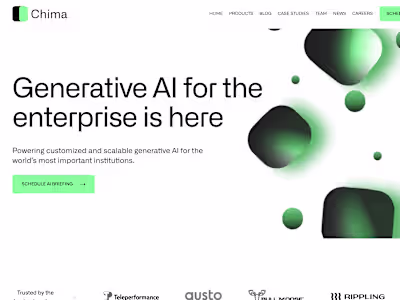 Ai Sector Website : Chima