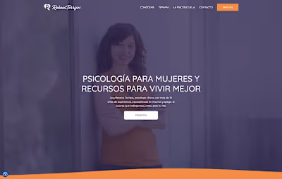 Beautiful WordPress site for a psychologist