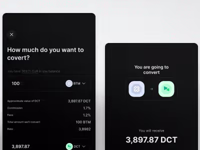 Crypto "wise" concept - Figma