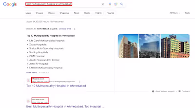 SEO for Hospital