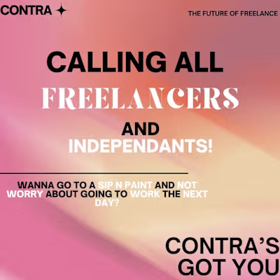 Contra Social Media Post [SPEC WORK]