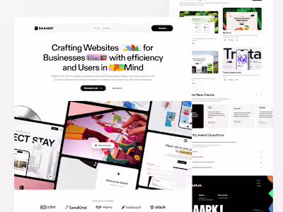 Baaark an Agency Website