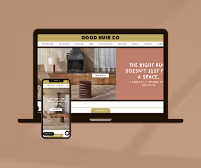 Project: Good Huis Co
Role: Senior