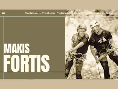 Makis Fortis - Mountain Endurance