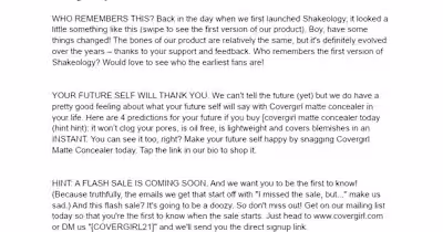 Product Copywriting Sample