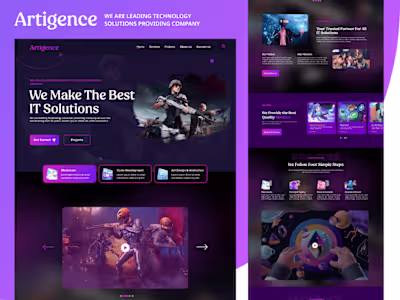 Design Artigence Website