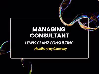 Managing Consultant for a Headhunting Company