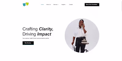 Siakhula Website Redesign for Science, Health, and Tech Focus