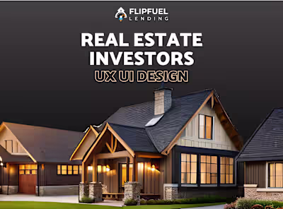 Real Estate Investors Platform UI/UX