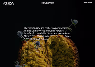 Creative Photography & Visuals for Azeda Artesanal