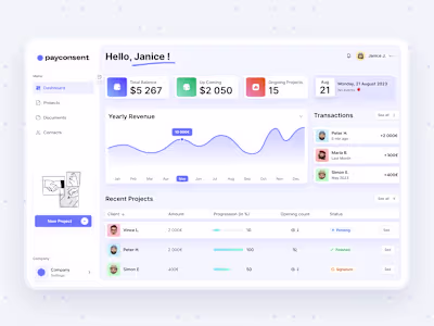 Payconsent - SaaS Web Application