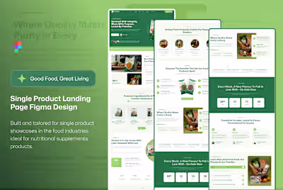 Foodies Landing Page