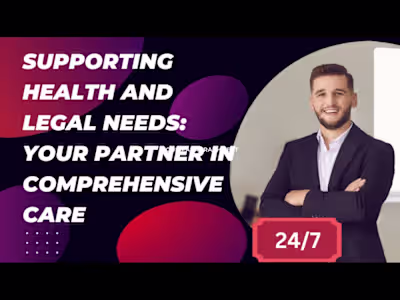 You will get live customer service for your legal and healthcare