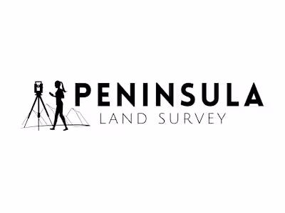 Logo/Brand Design: Peninsula Land Survey