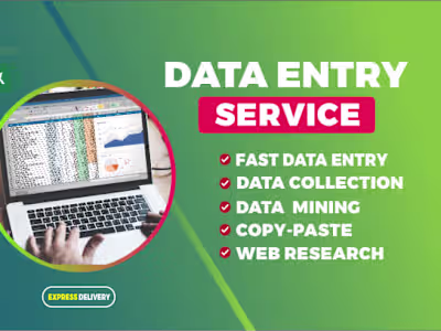 Data Research & Data Entry