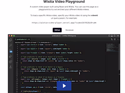 Wistia Video Player