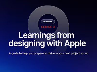 9 Lessons