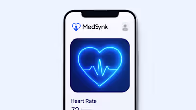 Where empathy meets intelligence. The MedSynk identity bring...