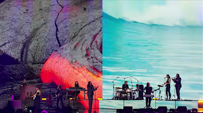 Hozier's "Nobody's Soldier" Stage Visuals