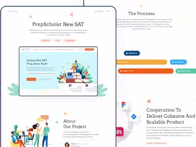 Prep Scholar website redesign and branding refresh