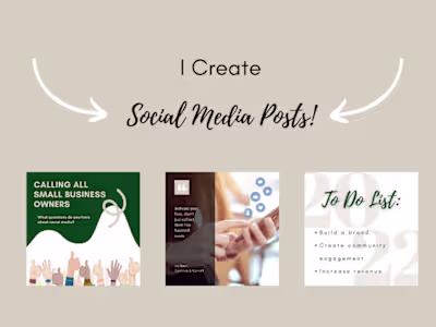 Instagram Posts for Social Media Manager