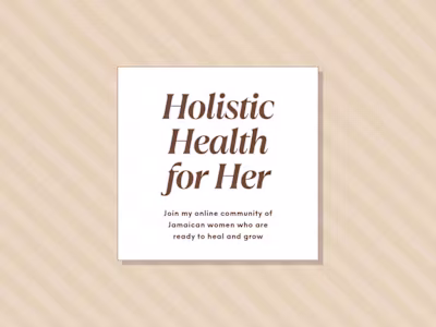 Holistic Health For Her Carousel