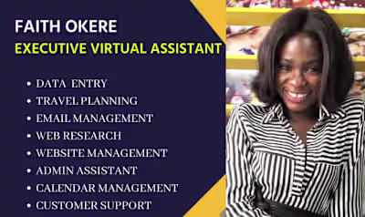 Your trusted virtual assistant for all administrative tasks