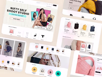 Nifty Fashion E-Commerce Website