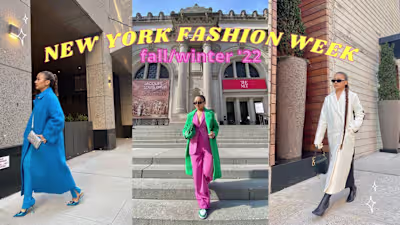 NYFW Vlog