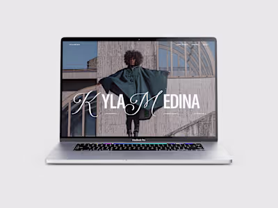 Designed For Creatives: Brand Designer Portfolio Website