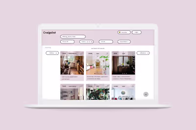 Redesign Craigslist Immo
