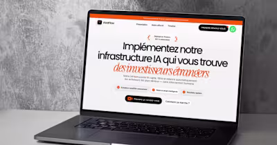 Bespoke Landing Page Design for Vividflow