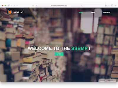 Web-Based Library Management System