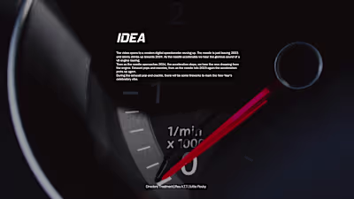 Layout Design for Director's Treatment Pitch Book 