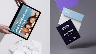 Parcia I Visual Identity / Web / Social 