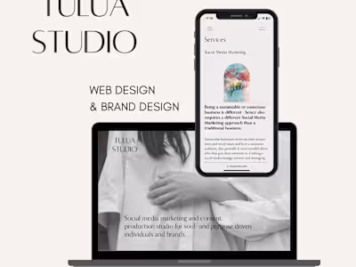 Webdesign & Brand Design Tulua Studio