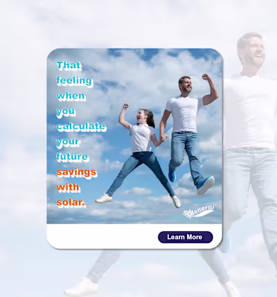 Lead generating Ad Creative for Solar company 