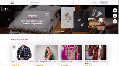 Thrift Store - Ecommerce