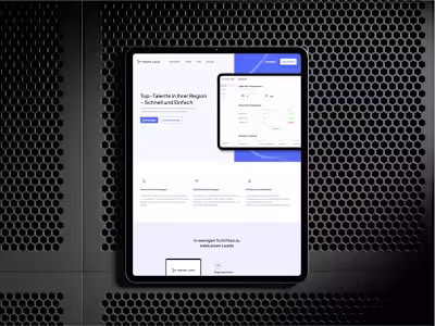 From Concept to Finished App: App & Web Design for Talente Lokal