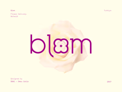 Blom Logo Design