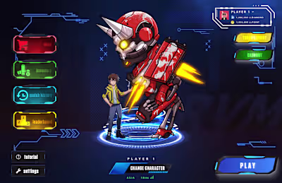 Metaverse UI Game Designer