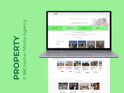 Property website for property listings