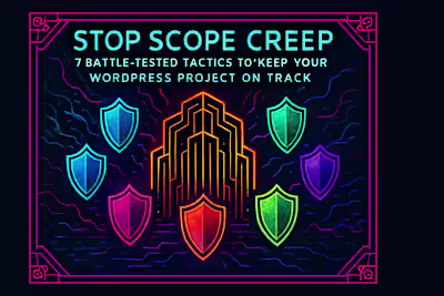 Stop Scope Creep: 7 Battle-Tested Tactics to Keep Your WordPress Project on Track
